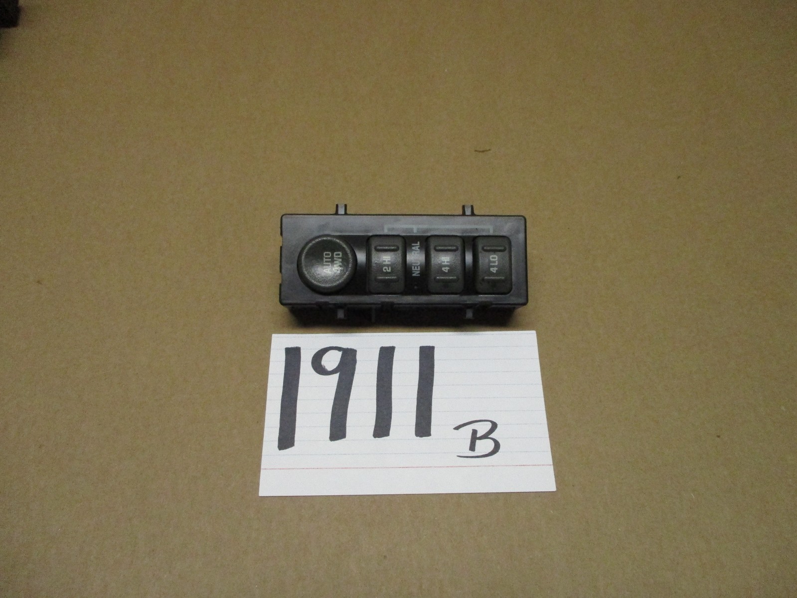 99 00 01 02 Chevrolet Silverado 4DW Switch Control Power #1911-B