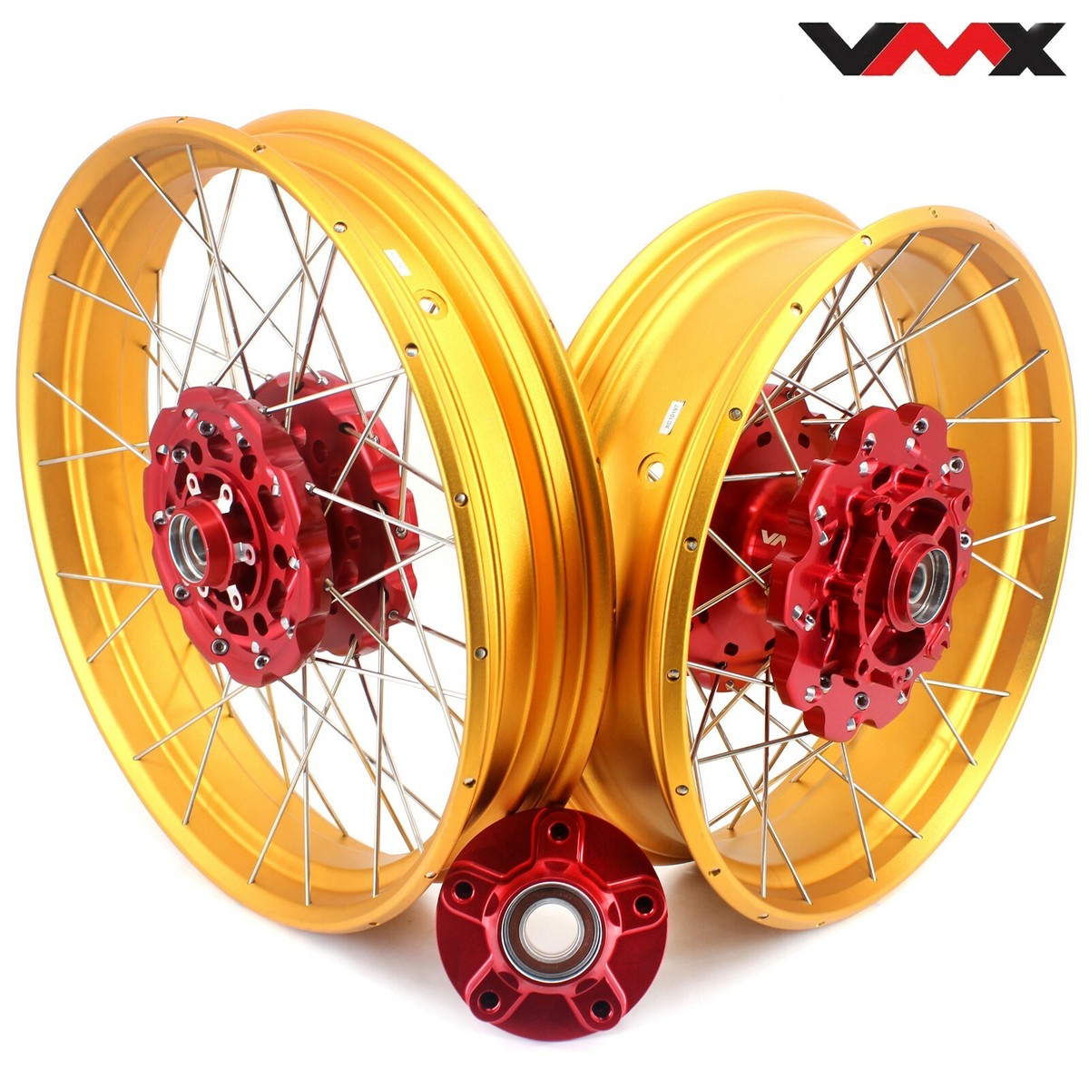 VMX 2.15*21/4.25*18 Tubeless Wheels Rim Fit Honda Africa VMX 2.15*21/4.25*18 Tubeless Wheels Rim Fit Honda Africa