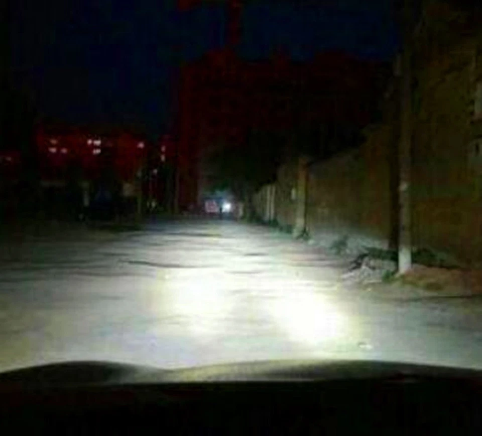 Lâmpada de farol AllLighting LED 9012 feixe alto baixo substituir, branco, azul VS halogênio - Imagem 2 de 4