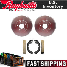 Raybestos Rear Kit Brake Drums & Brake Shoes For 1998-2002 Subaru Forester