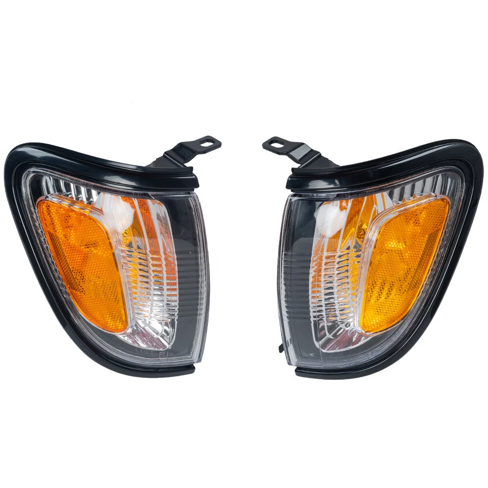 1 par de luces de estacionamiento para Toyota Tacoma 2001-2004 conjunto lateral conductor + pasajero Foto 2 de 4