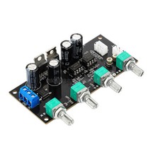 NE5532 Amplifier Tone Preamp Board Treble Bass Midrange Volume Tone Control-
