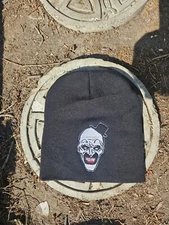 art clown Terrifier embroided beanie  michael myers leatherface krueger horror
