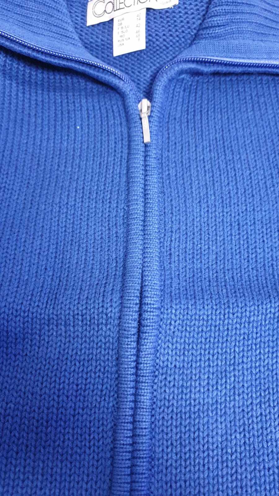 Creation L 2 Way Zip Up Cardigan RRP £62 UK 14 LN015 PP 02 image 3