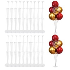 1-20x Sets Table Balloon Stand Kits Birthday Wedding Party Decor 11 Holders UK