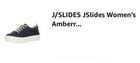 Womens J Slides Navy Satin Sneakers Amberr sz 9 Unique Pink Blue Tennis Shoes — photo 5