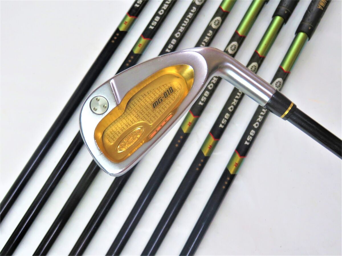 HONMA TWIN MARKS MG-818 3STAR 8pc R-FLEX IRONS SET GOLF HONMA TWIN MARKS MG-818 3STAR 8pc R-FLEX IRONS SET GOLF