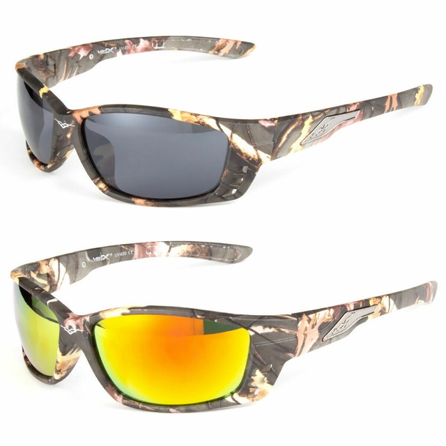 Men Vertex Military Army Camouflage Camo Wrap Sports Hunting Sunglasses