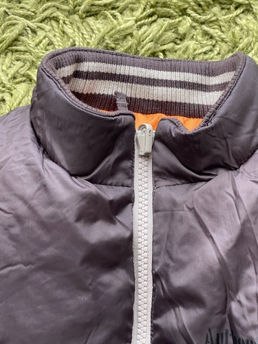 BOYS BROWN/ORANGE REVERSIBLE BODYWARMER/GILET FROM NEXT AGE 3-4YRS BNWOT - Picture 16 of 20