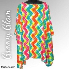 Groovy Glam Handmade Chevron Classic Plush Poncho