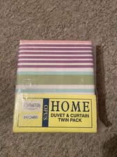 Girls Twin Pack Duvet Set and Curtains 66’ x54’ BNIP