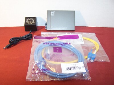 LevelOne FVT-4301 10/100BASE-TX TO 100FX SC SM Fast Ethernet Media Converter