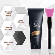 Aliceva Black Mask, Blackhead Remover Mask, Charcoal Peel Off Mask, Charcoal Mas