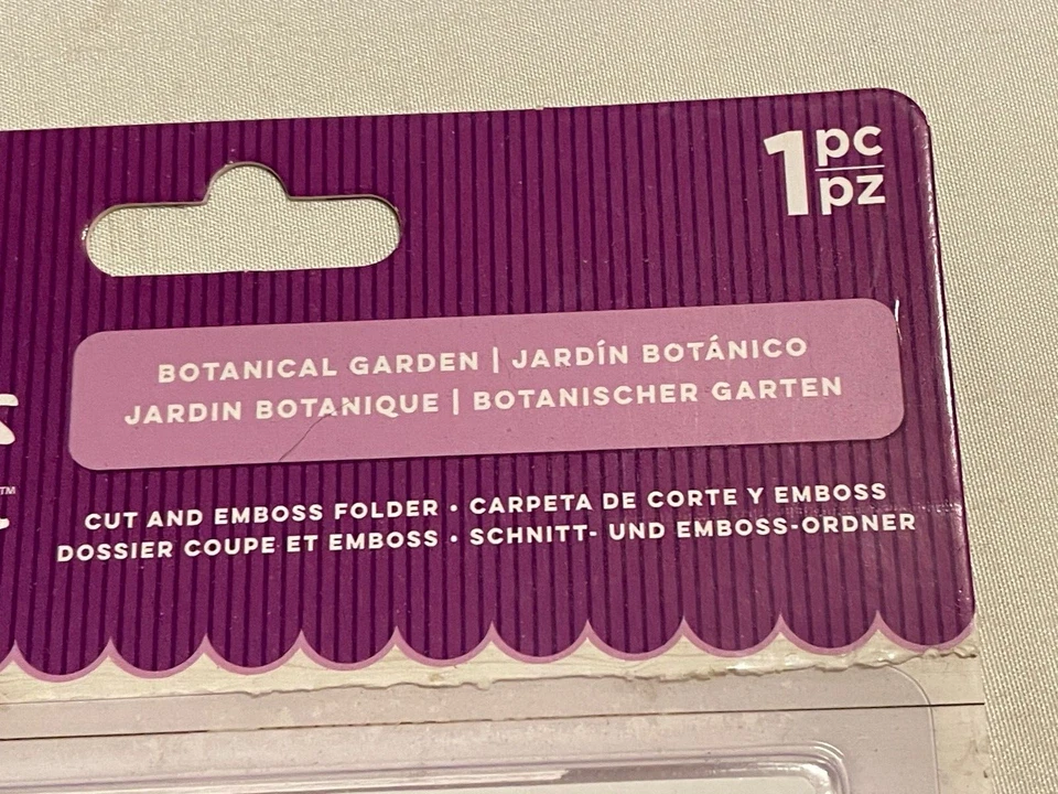 NUEVO Carpeta de corte y relieve Crafters Companion JARDÍN BOTÁNICO 4,25 x 5,5 pulgadas Foto 3 de 4