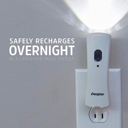 Linternas enchufables LED recargables Energizer (paquete de 3), luces de emergencia para Fa - Imagen 3 de 6