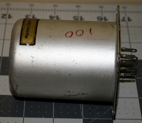 Silver Western Electric D-97725 Input Transformer WE D97725 for tube application - Picture 8 of 10