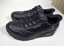 Skechers Slip- Ins Black Memory Foam Sport sneaker 177112 women's size 6.5  EUC