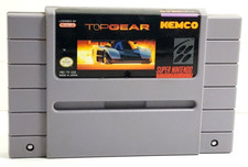Top Gear 1 Super Nintendo SNES Game Only