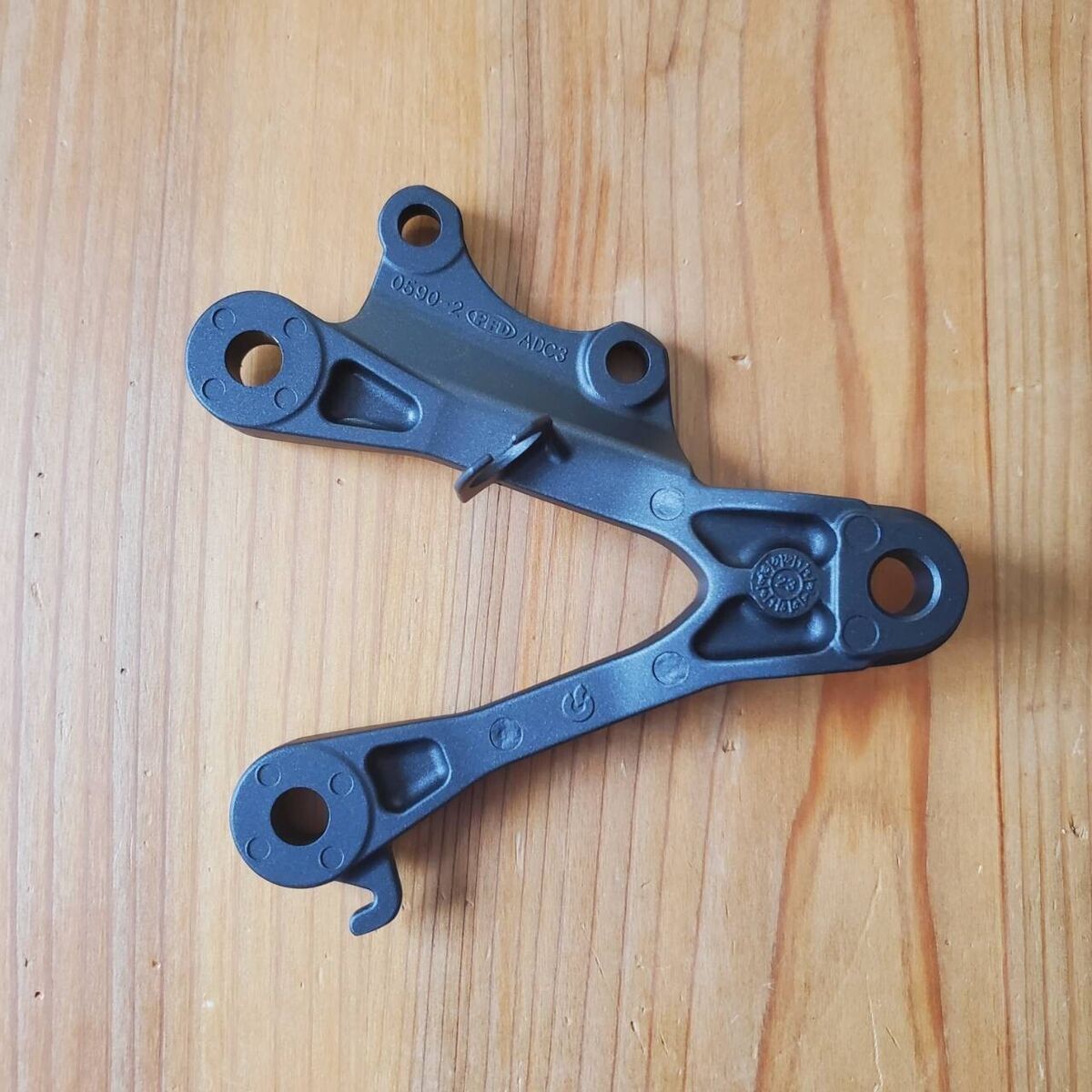 Kawasaki Genuine Foot Rest Plate Brake Lever Right ZX6R 2011 Kawasaki Genuine Foot Rest Plate Brake Lever Right ZX6R 2011