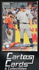 Aaron Judge Jose Altuve 2018 Topps Update #US79 Yankees A Game For Everyone