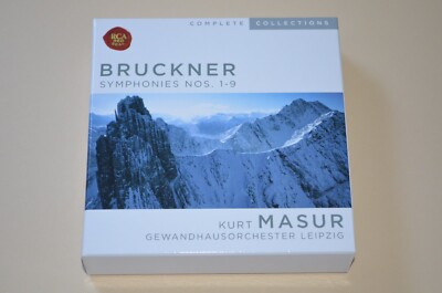 Anton Bruckner - Symphonies Nos.1-9 / Kurt Masur / RCA Red Seal / 9 CD Box / Rar