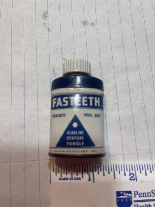 Fasteeth Denture Powder Sample