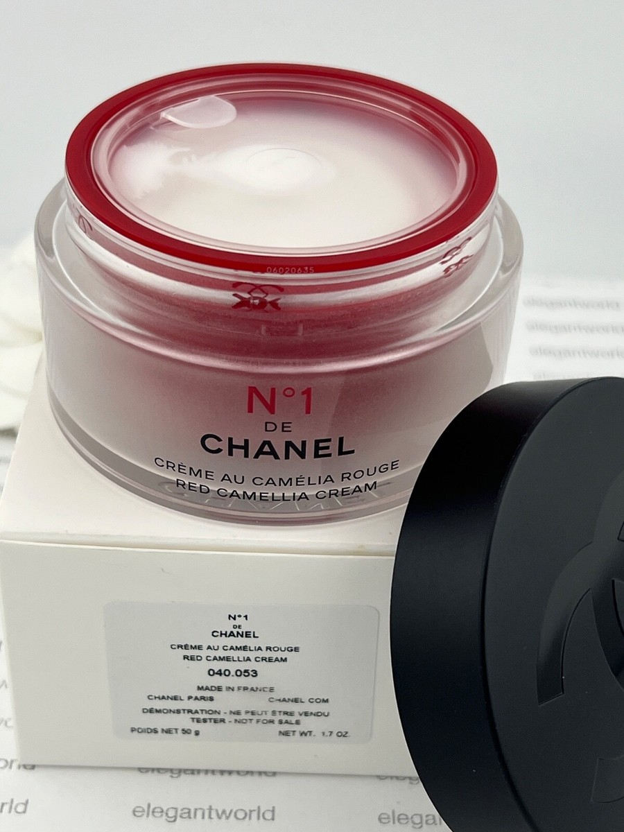 CHANEL N°1 DE CHANEL CREME AU CAMELIA ROUGE RED CAMELLIA CREAM 1.7