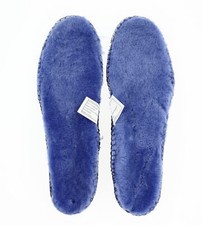 Abeo Women Shearling Orthotic Neutral Footbed Royal Blue Insole Sz 6 Med. 147738