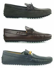 Tod's man's shoes mocassin loafers GOMMINO DRIVER 100% AUTENTHIC M1P2US