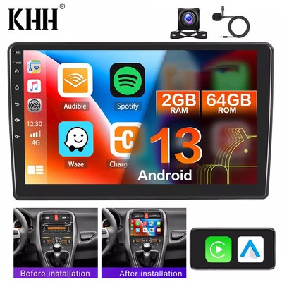 9'' Android13 Für Toyota Auris E150 2006-2012 Autoradio GPS Navi BT WiFi 2G+64G