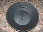 Gold Pan Panning 10" High Impact Plastic BLACK Prospecting Mining Sluice NUGGETS