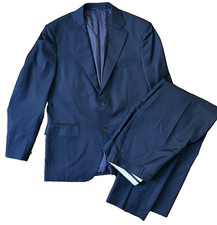Suitsupply Vitale Barberis Sienna Pure Wool Super 110s Pinstripe Suit 40R/38W