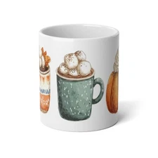 JUMBO 20oz Cozy Fall Drinks Mug | Fall | Autumn | Sweet Cozy Gift | Thanksgiving