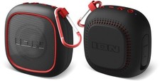 Ion iSP153 Magnet Rocker 2-Pack - Portable Bluetooth Speaker 2 Pack - IPX5 Blac