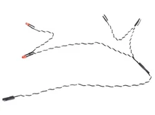 Front & Rear LED Light Set (4) for Traxxas 1/18 TRX-4M Scale RC Crawler