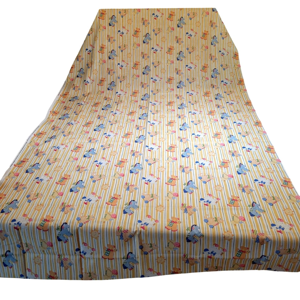 Toy Chest Animal Toss Fabric 2 yd x44" Bears Horse Quilt Sewing DIY Susan Winget - Image 3 of 4