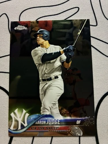 New ListingTopps 2018 Chrome Aaron Judge #1 New York Yankees Baseball Card