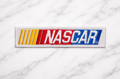 NASCAR LOGO Embroidered Iron/Sew On Patch 4''X1'' SHIPPED FROM USA