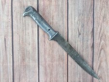 Cuchillo trinchera daga pomo cabeza de águila alemana Segunda Guerra Mundial aliado alemán Primera Guerra Mundial