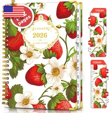 2026 Daily Weekly and Monthly Planner, Jan.2026 - Dec.2026, Hardcover Agenda Aca
