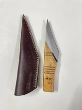 Handmade Wood Handle Kiridashi Knife Custom Utility Carving Knife Japanese Style