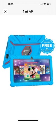 Contixo V8 7'' Kids Tablet - 32GB, Exclusive 50 Disney Storybooks (Value $200)