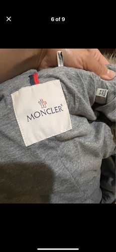 Schneeanzug Moncler 12-18M dunkelblau mit Fellkapuze - Bild 3 von 9