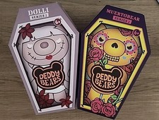 DEDDY BEARS Series 2 Coffin Plush - Set Of 2 Collectibles BRAND NEW