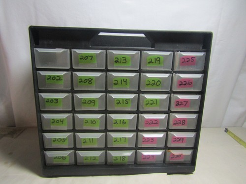 Organizer  Storage Small Parts Crafting  Jewelry Making, Hardware 10 "T 11"W 5"W