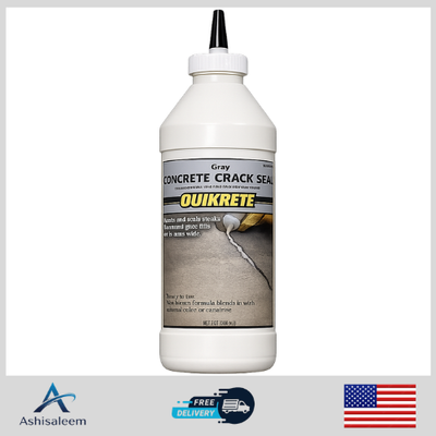 #ad Quikrete Concrete Crack Sealant 1 Qt Repair Cement Filler Driveways $17.99