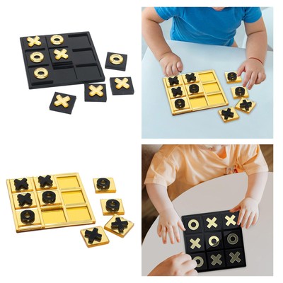 Tic TAC Toe Knobelspiel XO Spiele für Kinder Familienabend