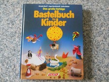 Das große farbige Bastelbuch für Kinder , Liegespuren, aber ungelesen