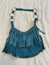 Yves Saint Laurent YSL Boheme Fringe Shoulder...