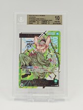 2026 ONE PIECE SERIALIZED WINNER OP12-020 RORONOA ZORO 1433/2700 BGS PRISTINE 10